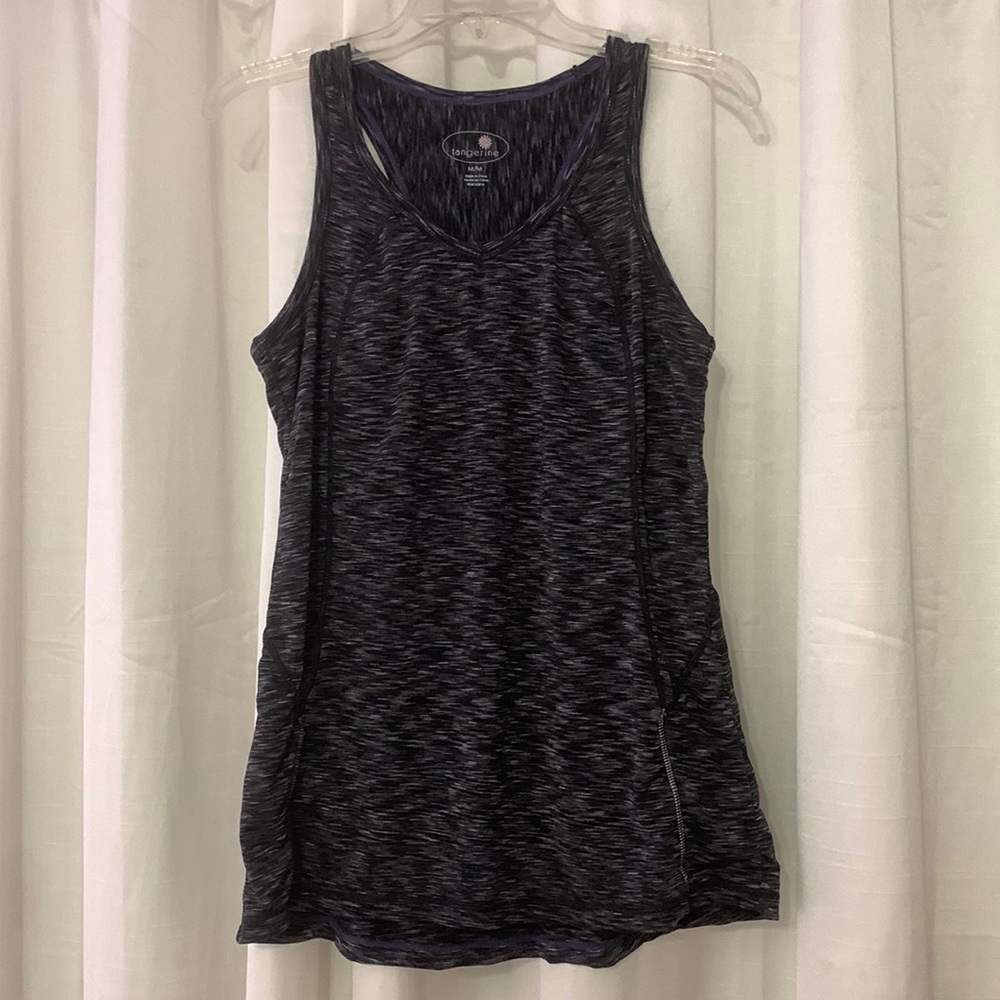 Black / grey Workout top